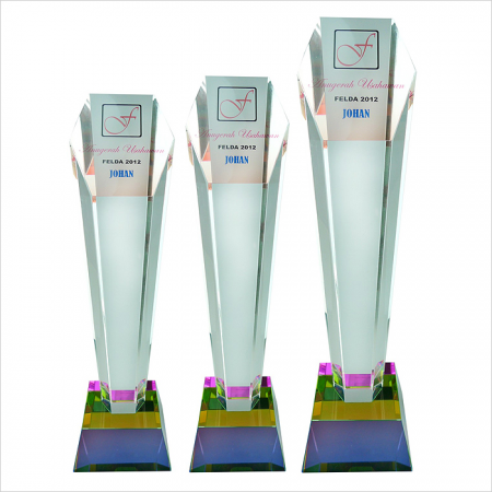 Exclusive Crystal Glass Awards 8187