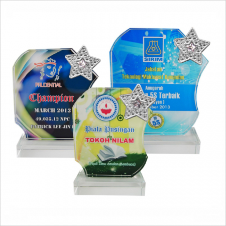 Exclusive Crystal Glass Star Award 8197