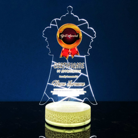 Acrylic LED Lighting Trophy 5059
