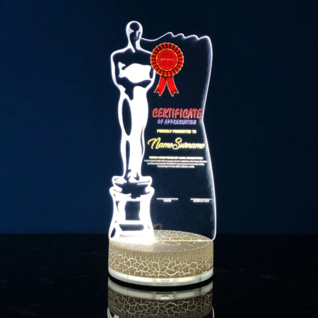 Acrylic LED Lighting Trophy 5062