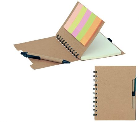 Eco Note Pad with Pen