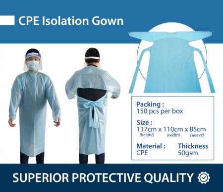 CPE Isolation Gown