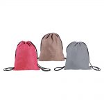 Drawstring Bag Soft Jute -44