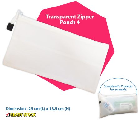 Transparent Zipper Pouch 4