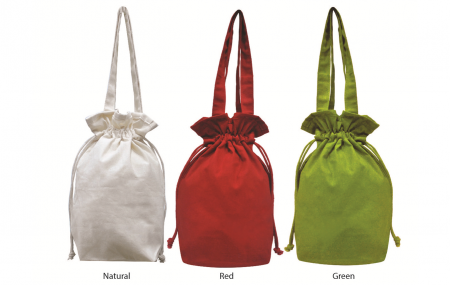 Drawstring Canvas Pouch 5oz