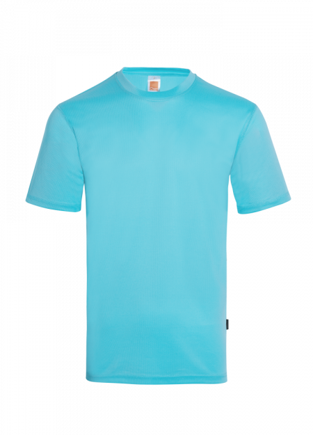 QUICK DRY PLAIN ROUND NECK T-SHIRT OREN SPORT QD0483 160GSM– TIFFANY BLUE