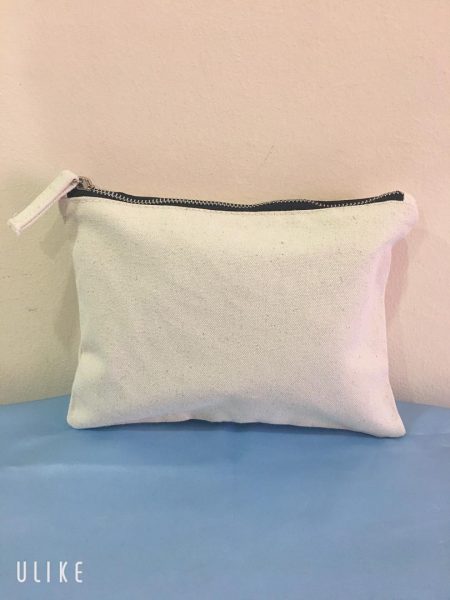 Canvas Zipper Pouch 12oz - 17cm x 24cm
