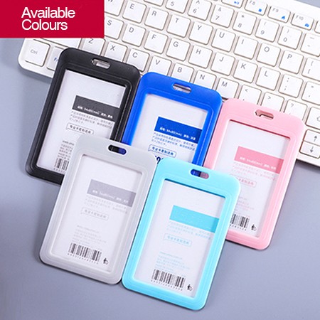 Plastic Slide Up ID Tag Holder