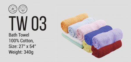 TW03 Bath Towel 27" x 54"