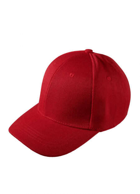 KID SIZE BASEBALL 6 PANEL CAP CP2405 – RED
