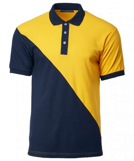 Polo Tee North Harbour Georgia Polo NHB2101 - Gold / Navy