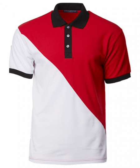 Polo Tee North Harbour Georgia Polo NHB2102 - Red / White