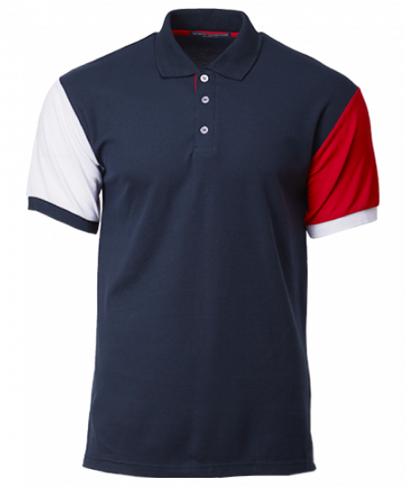 Polo Tee North Harbour Murphy Polo NHB2302 - Navy / White / Red