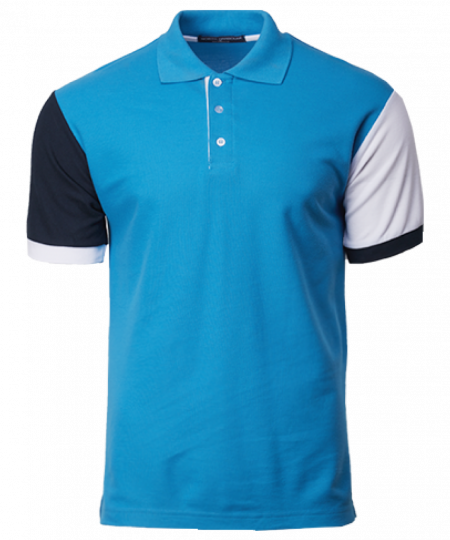 Polo Tee North Harbour Murphy Polo NHB2305 - Sapphire / Navy / White