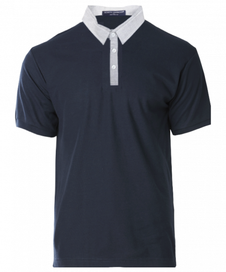 Polo Tee North Harbour Glance Polo NHB2804 - Navy / Charcoal