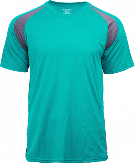 CrossRunner Zen Tee CRR1305 - Jade Dome / Charcoal