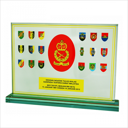 Crystal Plaque 3029
