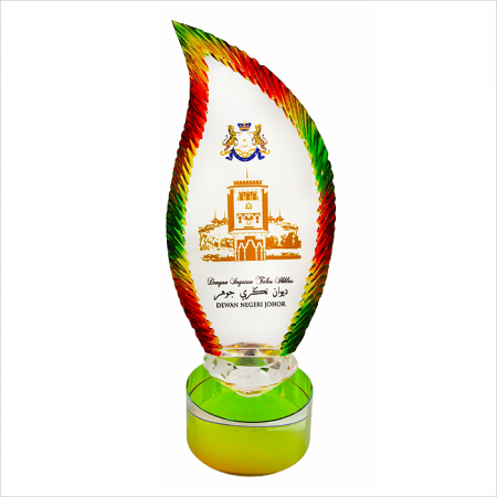 Liuli Crystal Trophy 3022