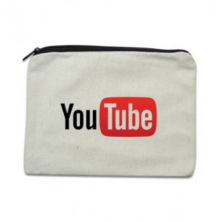 8oz Canvas Zipper Pouch