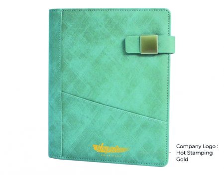 Agenda Planner Thermo PU OSAKA - Turquoise
