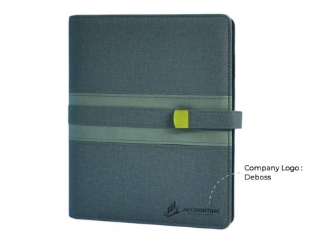 Agenda Planner Thermo PU VIENNA - Grey