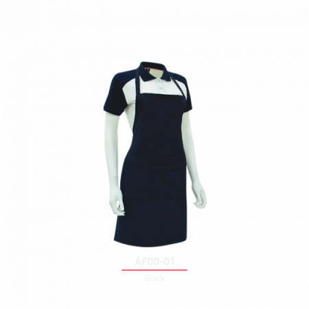 Full Body Apron AF00 - Black