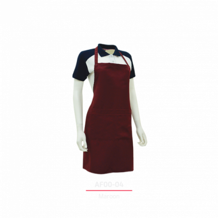 Full Body Apron AF00 - Maroon