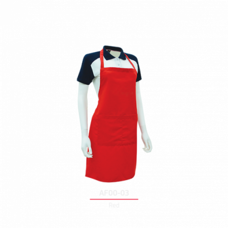 Full Body Apron AF00 - Red