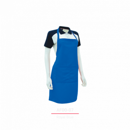 Full Body Apron AF00 - Royal Blue