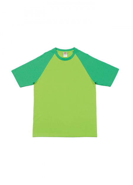 100% COTTON ROUND NECK PLAIN T-SHIRT CT55 160GSM – Lime Green / Milo Green