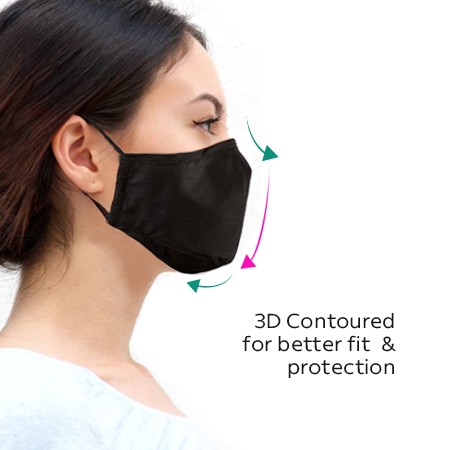 3 Layer Cotton Face Mask