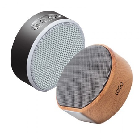 Compact Wooden Bluetooth Speaker