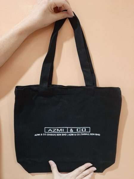 Silkscreen Printing on Canvas Bag 10oz.-31cm x 34cm (horizontal)