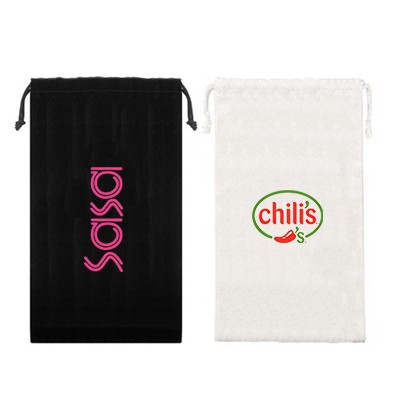 CANVAS DRAWSTRING POUCH 5OZ. (260mm x 150mm)