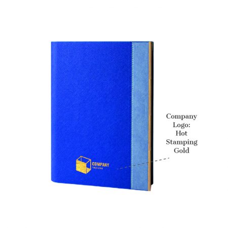Classic Journal Thermo PU Nobel -Blue