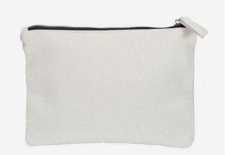 Canvas Pouch with Inner Lining ,12oz-17cm x 24cm
