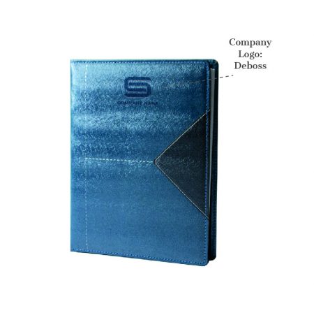 Classic Journal Bonded Paper Based Indigo-Turquoise