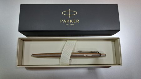 Laser engraving on Parker Pen