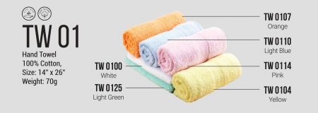 Hand Towel 14" x 26" (TW01)
