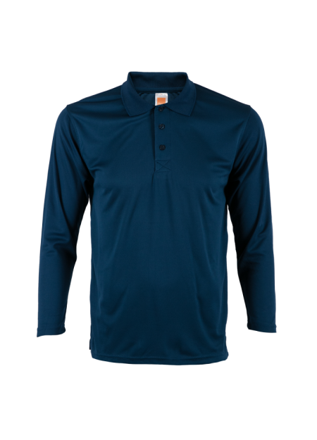 QUICK DRY MICROFIBRE LONG SLEEVES-OREN SPORT QD6778-NAVY PRO