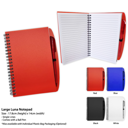 Large Luna Notepad