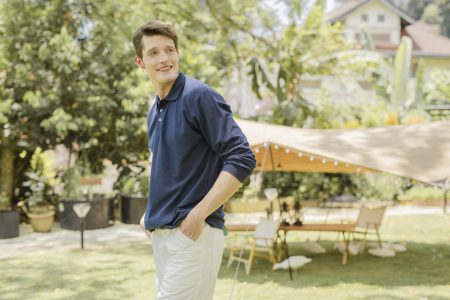 LONG SLEEVE SOFT-TOUCH POLO NHB 24400