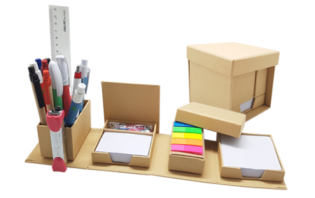 Multi-Functional Stationery Cube - 10(w) x 10(h) x 10(d)