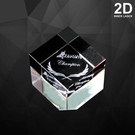 Crystal Paper Weight (Square)