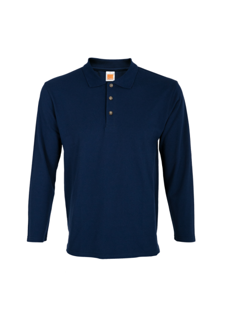 Honey Comb POLO LONG SLEEVE SHIRT OREN SPORT HC0978 NAVY PRO