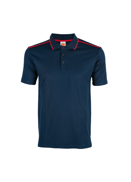 Quick Dry OREN SPORT 100% Microfibre QD6478 – Navy Pro / Red