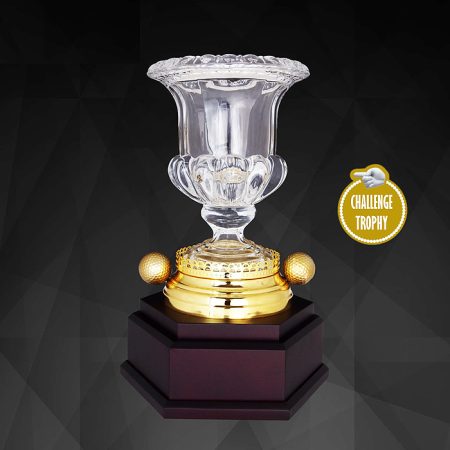 Crystal Golf Trophy - 0029