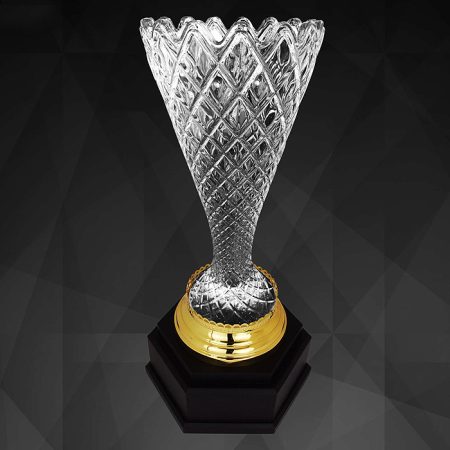 Crystal Vase Trophy - 9243