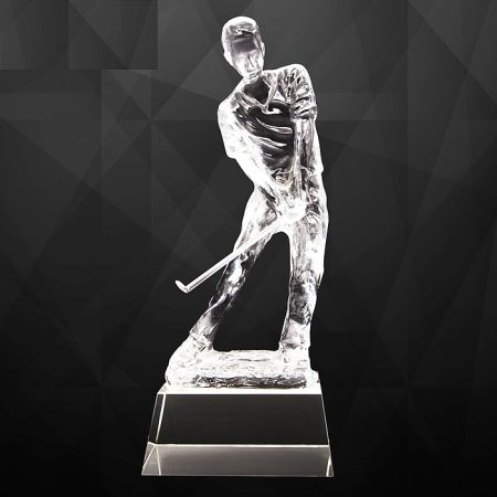 Crystal Golf Trophy - 5729