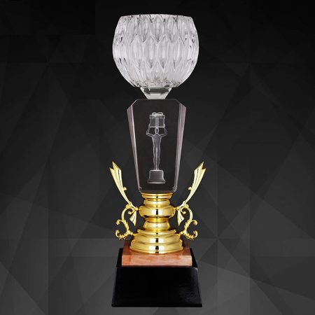 Crystal Bowl Award - 9192